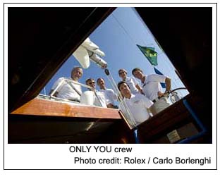 ONLY YOU crew, Photo credit: Rolex / Carlo Borlenghi